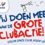 De Grote Clubactie gaat weer van start!